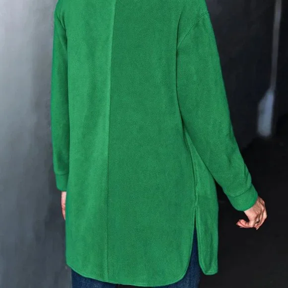 green button coat casual boho fall winter - Picture 5 of 6